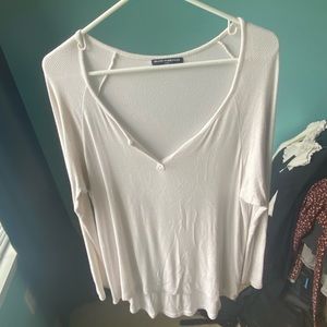 Oversized White Long Sleeve